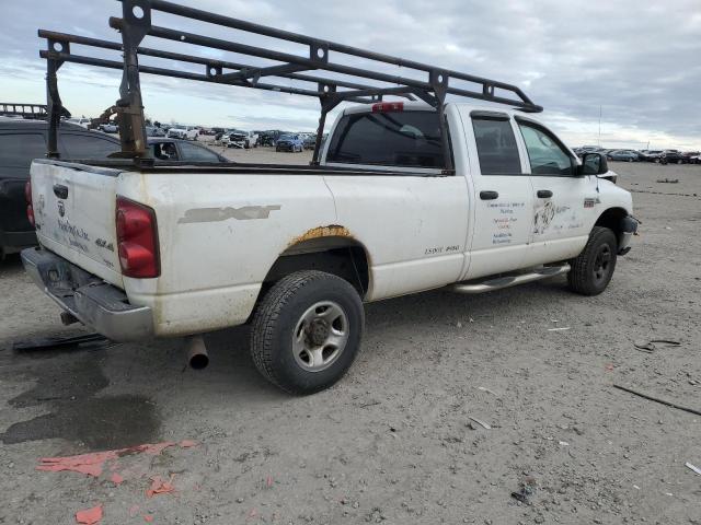 3D7KS28A78G248657 - 2008 DODGE RAM 2500 ST WHITE photo 3