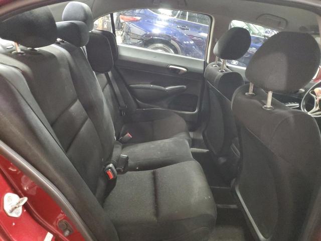 2HGFA1F6XBH545938 - 2011 HONDA CIVIC LX-S برغندي صورة 10