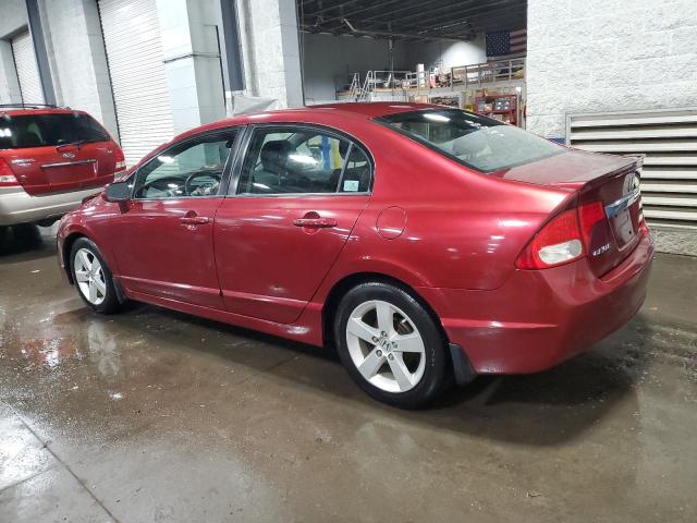 2HGFA1F6XBH545938 - 2011 HONDA CIVIC LX-S برغندي صورة 2