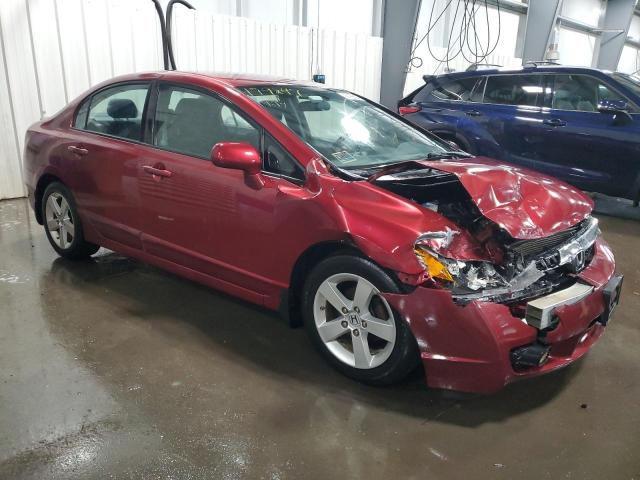 2HGFA1F6XBH545938 - 2011 HONDA CIVIC LX-S BURGUNDY photo 4