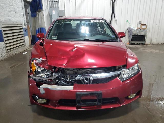 2HGFA1F6XBH545938 - 2011 HONDA CIVIC LX-S برغندي صورة 5