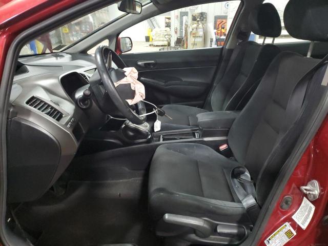 2HGFA1F6XBH545938 - 2011 HONDA CIVIC LX-S BURGUNDY photo 7