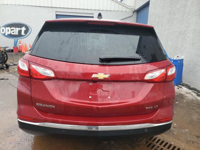 2GNAXUEV5M6143459 - 2021 CHEVROLET EQUINOX LT RED photo 6