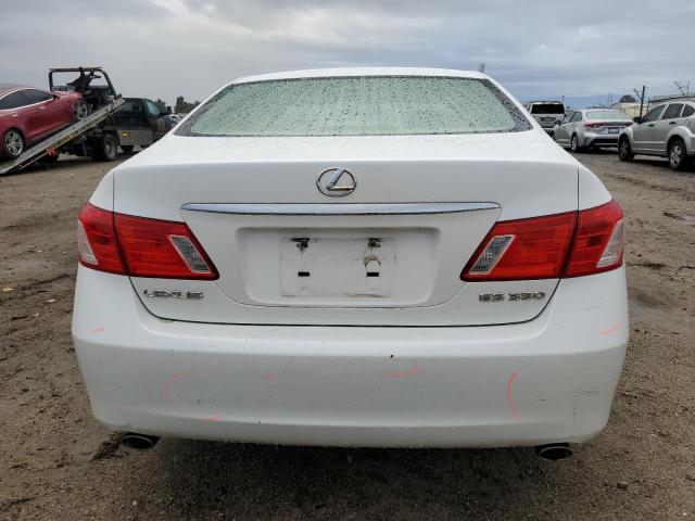 JTHBJ46G672105754 - 2007 LEXUS ES 350 WHITE photo 6