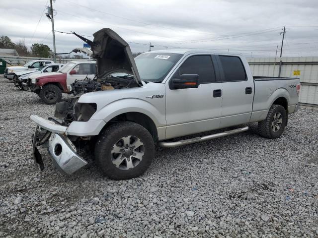 1FTFW1EV8AKB57946 - 2010 FORD F150 SUPERCREW SILVER photo 1