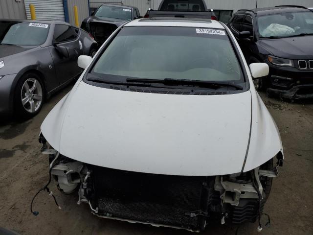 2HGFG12807H584311 - 2007 HONDA CIVIC EX WHITE photo 5