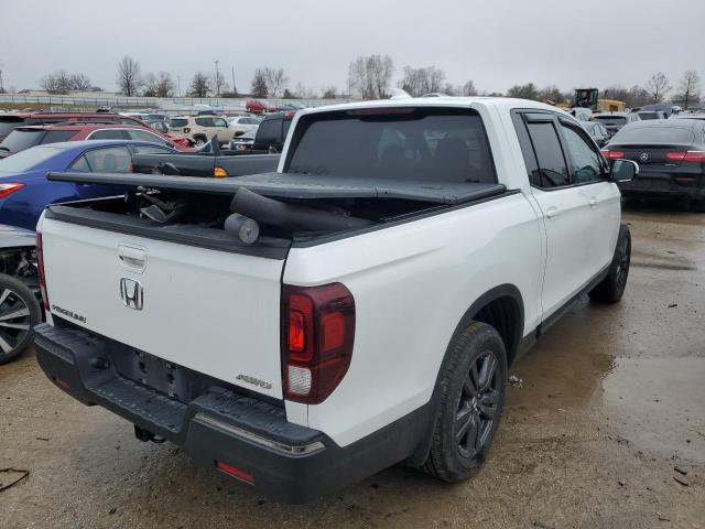 5FPYK3F15LB031403 - 2020 HONDA RIDGELINE SPORT WHITE photo 3