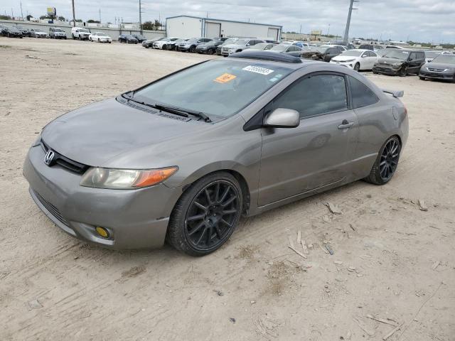 2HGFG21557H704228 - 2007 HONDA CIVIC SI GRAY photo 1