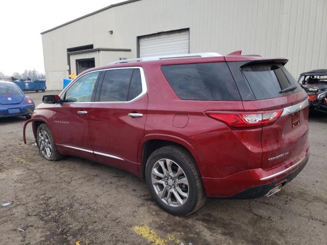 1GNEVJKW0JJ280634 - 2018 CHEVROLET TRAVERSE PREMIER RED photo 2