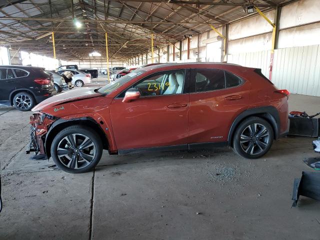 JTHP9JBH7L2025143 - 2020 LEXUS UX 250H ORANGE photo 1