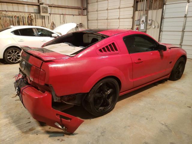1ZVFT82H565257196 - 2006 FORD MUSTANG GT RED photo 3