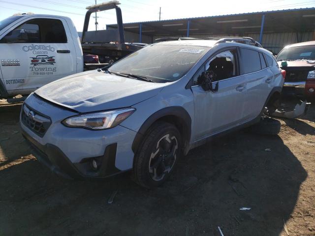 JF2GTHNC9NH254548 - 2022 SUBARU CROSSTREK LIMITED BLUE photo 1