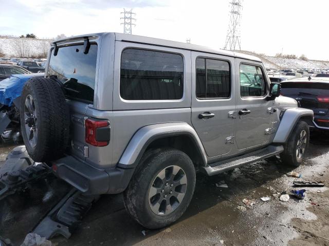 1C4HJXEG8JW124417 - 2018 JEEP WRANGLER U SAHARA GRAY photo 3
