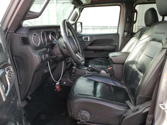 1C4HJXEG8JW124417 - 2018 JEEP WRANGLER U SAHARA GRAY photo 7