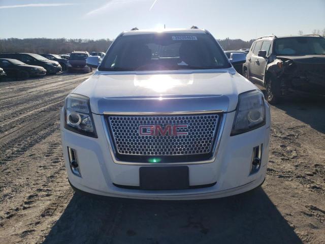 2GKFLZE38E6314717 - 2014 GMC TERRAIN DENALI WHITE photo 5