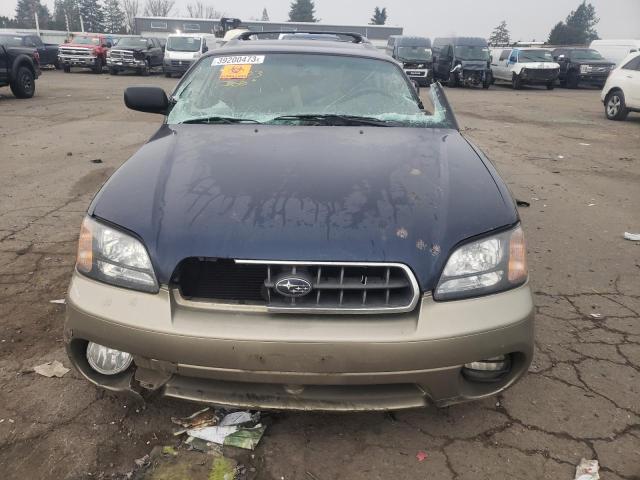 4S3BH675X37604625 - 2003 SUBARU LEGACY OUTBACK AWP 蓝色 照片 5