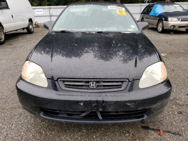 1HGEJ6226WL077906 - 1998 HONDA CIVIC DX BLACK photo 5