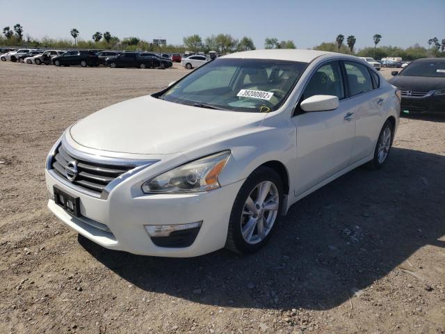 1N4AL3AP7EC316533 - 2014 NISSAN ALTIMA 2.5 WHITE photo 2