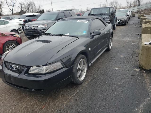 1FAFP44664F207027 - 2004 FORD MUSTANG BLACK photo 1