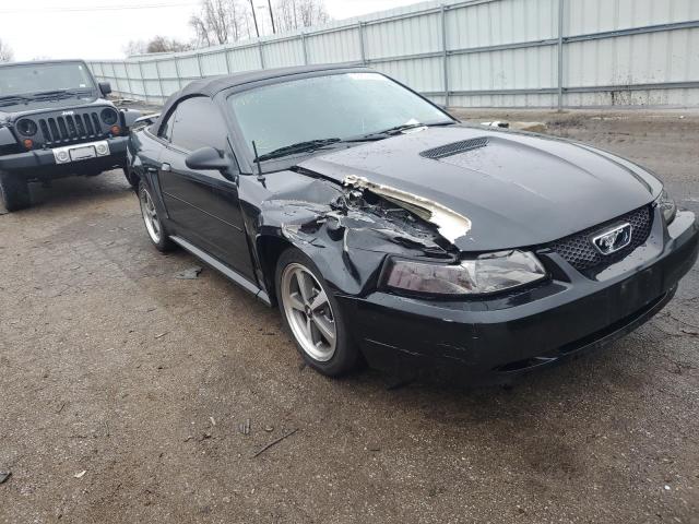 1FAFP44664F207027 - 2004 FORD MUSTANG BLACK photo 4