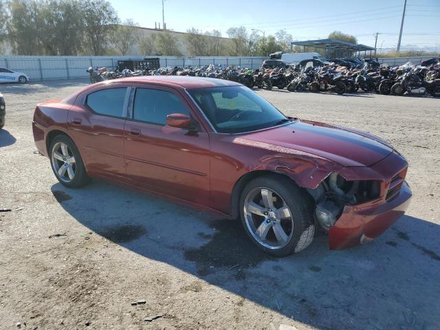 2B3KA43GX6H256805 - 2006 DODGE CHARGER SE RED photo 4