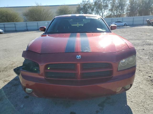 2B3KA43GX6H256805 - 2006 DODGE CHARGER SE RED photo 5