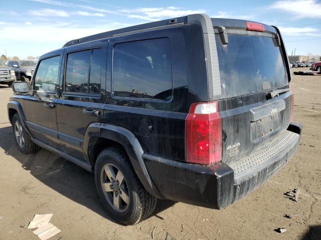1J8HG48K38C150019 - 2008 JEEP COMMANDER SPORT შავი ფოტო 2