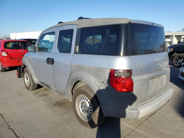 5J6YH18233L000854 - 2003 HONDA ELEMENT DX SILVER photo 2