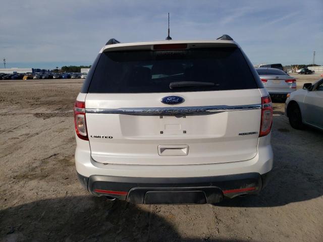 1FM5K7F89EGC14937 - 2014 FORD EXPLORER LIMITED WHITE photo 6