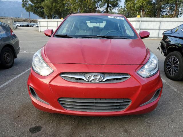 KMHCT4AE2EU722314 - 2014 HYUNDAI ACCENT GLS RED photo 5