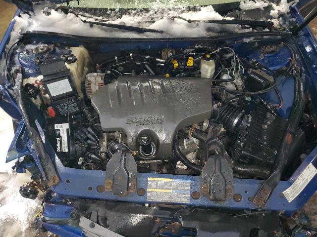 2G1WF52K159328991 - 2005 CHEVROLET IMPALA BLUE photo 11