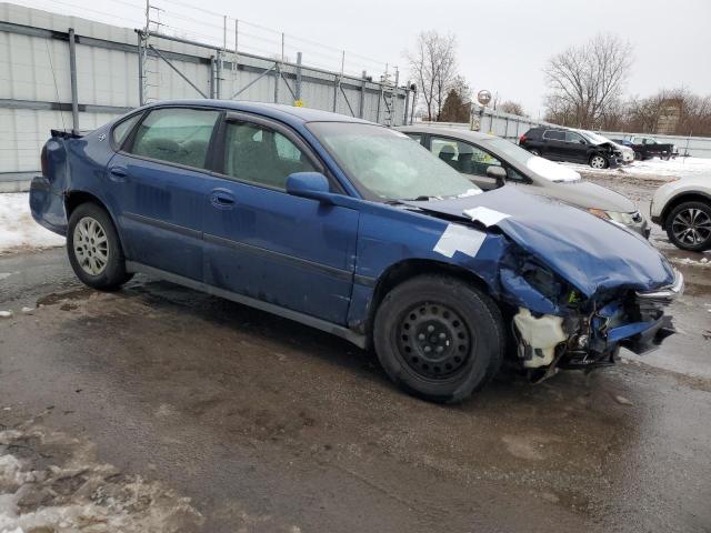 2G1WF52K159328991 - 2005 CHEVROLET IMPALA BLUE photo 4