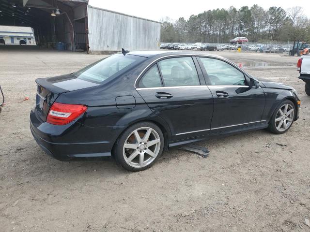 WDDGF4HB7EG240807 - 2014 MERCEDES-BENZ C 250 BLACK photo 3