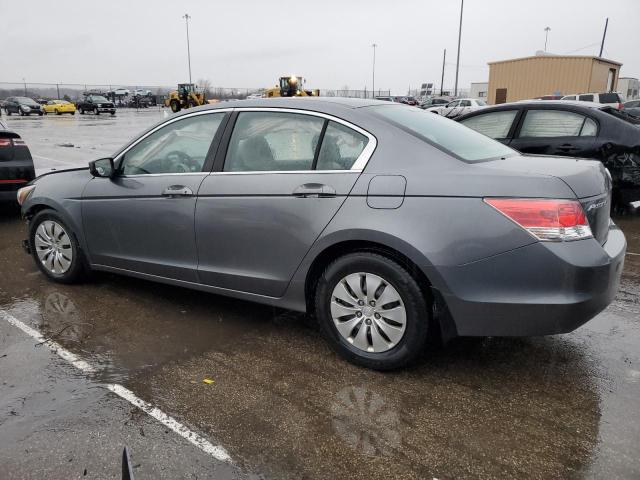 1HGCP2F39AA117076 - 2010 HONDA ACCORD LX GRAY photo 2