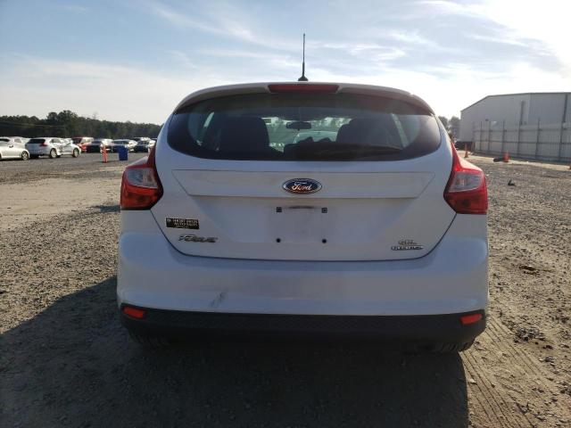 1FAHP3M29CL423759 - 2012 FORD FOCUS SEL WHITE photo 6