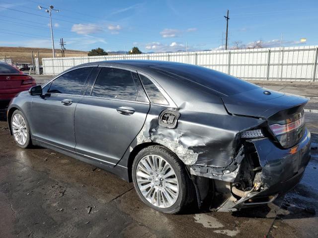 3LN6L2JK0GR603517 - 2016 LINCOLN MKZ CHARCOAL photo 2