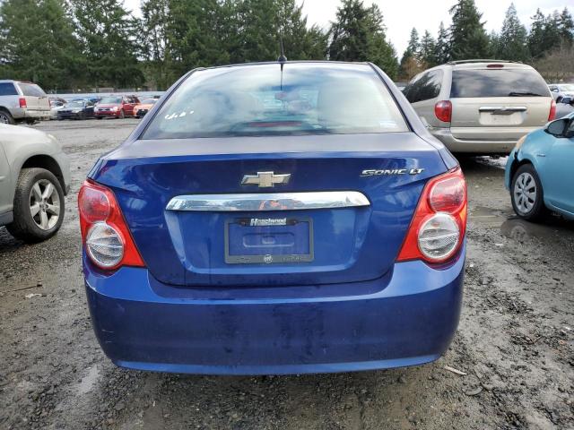 1G1JC5SG2D4149732 - 2013 CHEVROLET SONIC LT BLUE photo 6