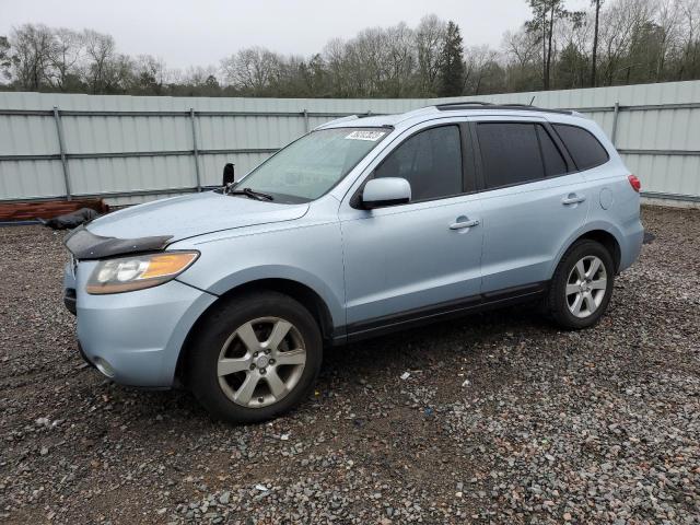 5NMSH13E97H079225 - 2007 HYUNDAI SANTA FE SE BLUE photo 1