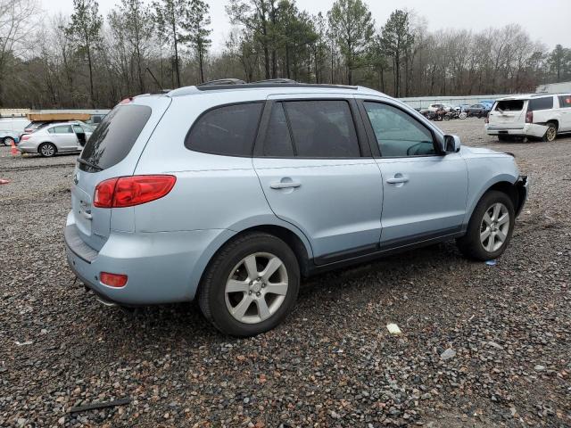 5NMSH13E97H079225 - 2007 HYUNDAI SANTA FE SE BLUE photo 3