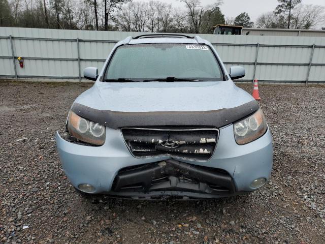 5NMSH13E97H079225 - 2007 HYUNDAI SANTA FE SE BLUE photo 5