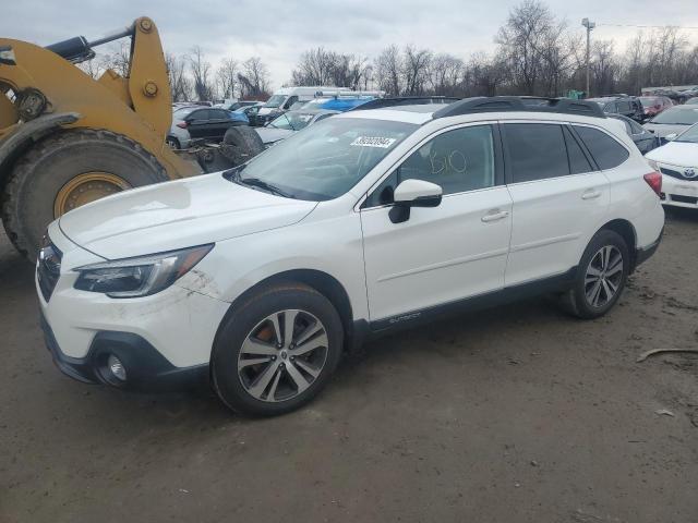 4S4BSANC2K3213136 - 2019 SUBARU OUTBACK 2.5I LIMITED WHITE photo 1