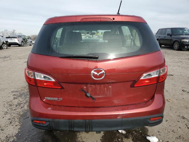 JM1CW2BL1C0140609 - 2012 MAZDA 5 RED photo 6