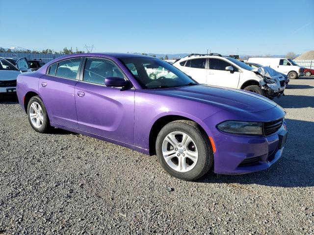 2C3CDXBG4KH650201 - 2019 DODGE CHARGER SXT PURPLE photo 4