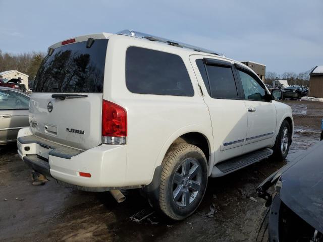 5N1AA0NE3BN617559 - 2011 NISSAN ARMADA PLATINUM WHITE photo 3