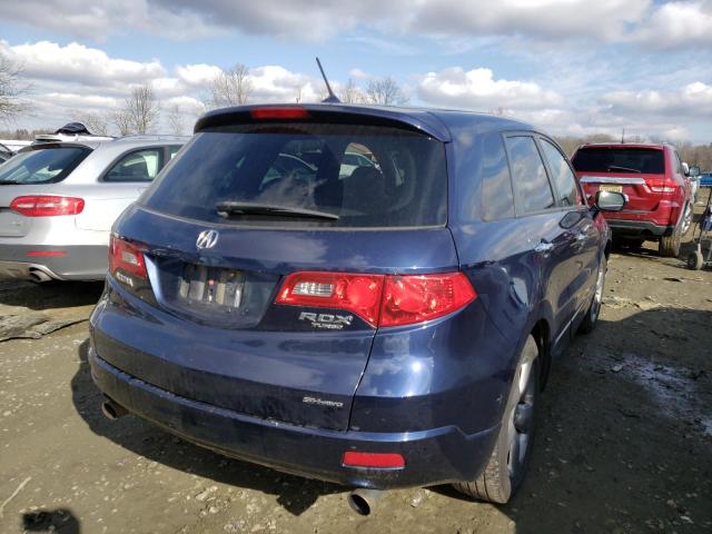 5J8TB18578A012196 - 2008 ACURA RDX TECHNOLOGY BLUE photo 3