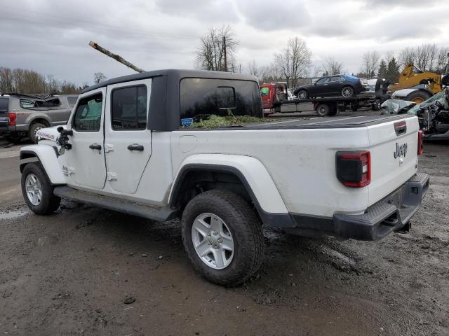 1C6HJTFG9LL180868 - 2020 JEEP GLADIATOR OVERLAND WHITE photo 2