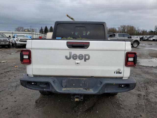 1C6HJTFG9LL180868 - 2020 JEEP GLADIATOR OVERLAND WHITE photo 6