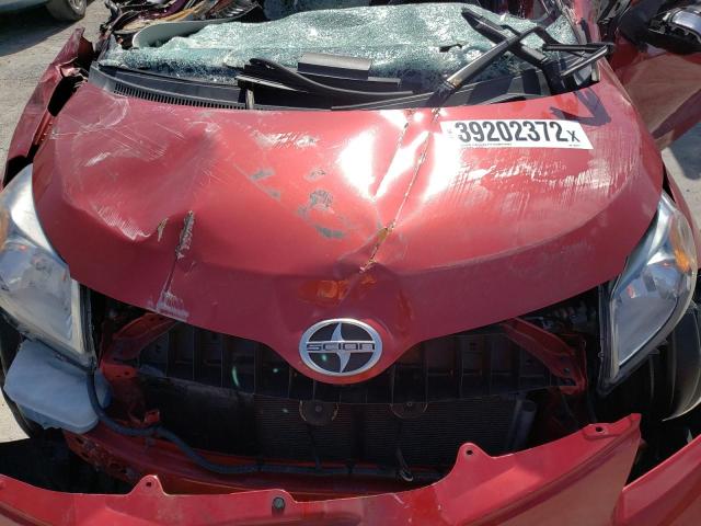 JTKKUPB48D1029129 - 2013 TOYOTA SCION XD RED photo 7