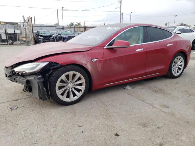 5YJSA1E29GF151324 - 2016 TESLA MODEL S წითელი ფოტო 1