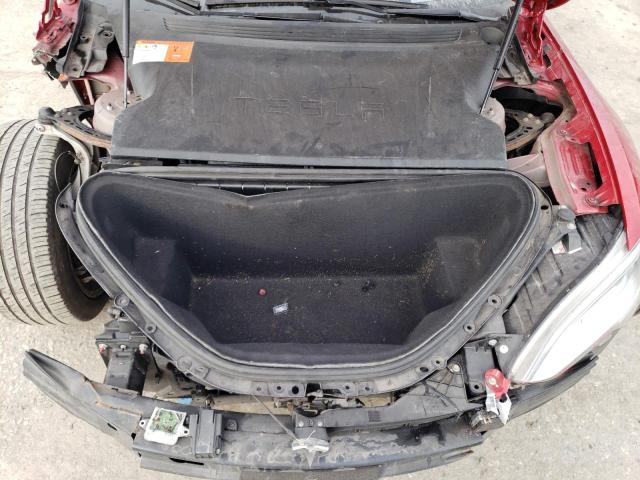 5YJSA1E29GF151324 - 2016 TESLA MODEL S წითელი ფოტო 11